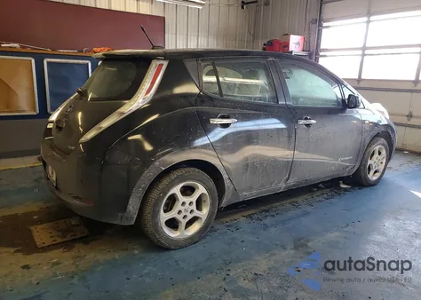 2012 Nissan Leaf Sv from USA, damaged, VIN JN1AZ0CP7CT025146